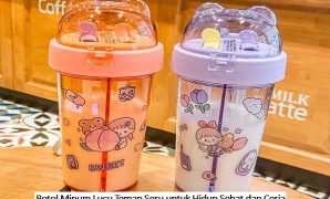 Botol Minum Lucu Teman Seru untuk Hidup Sehat dan Ceria