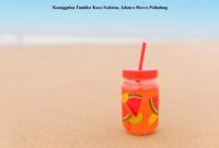 Keunggulan Tumbler Kaca Sedotan Ada Sleeve Pelindung